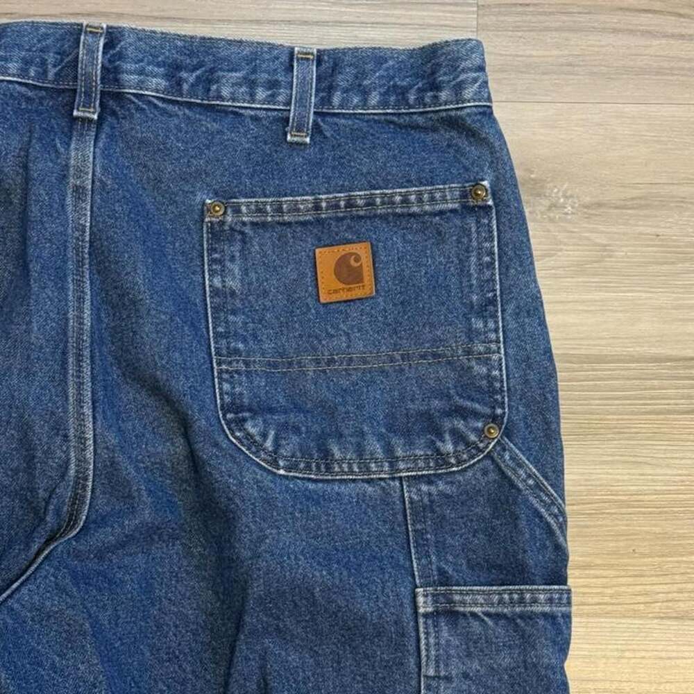 Carhartt B73 DST Loose Original Fit Double Knee Denim… - Gem